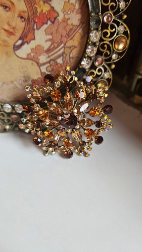 Vintage modeschmuck brosche - modeschmuck,