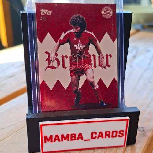 Topps paul breitner bayern - topps, fc
