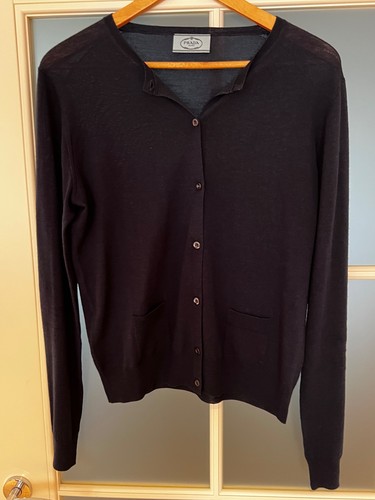 Prada damen cardigan blau - cardigan,