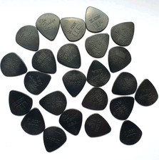 24 Dunlop 47R2S Nylon Jazz 2 Picks Plektren 1,18 mm Plektrum schwarz