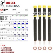 4x Einspritzdüse A6460700987 W211 W204 Mercedes C-Klasse E-Klasse EJBR04201D