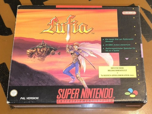 Lufia für nintendo snes - nintendo, /