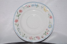 Untertasse rosa gelb - 14,5,