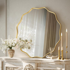 Runder Wandspiegel mit