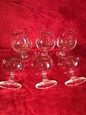 Coca Cola Gläser Schwenker mit Goldrand 6-tlg.0,3 l  klar  13 cm Höhe (sehr gut)