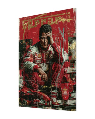 Michael schumacher leinwand - michael,
