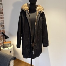 Woolrich Damen Parka Schwarz
