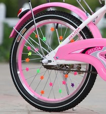 Bunte Fahrrad Speichen Perlen 36/72er Set – Einfach - sicher Kinderfahrrad-Deko