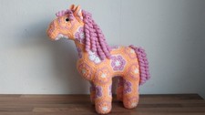 Pferd Amigurumi Tier Deko Handarbeit Geburtstag  Geschenk  Häkelte