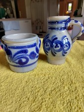 Westerwälder Keramik - Krug 1/4 Liter - Henkeltopf - 2 Tlg.