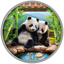 Silbermünze china panda - silbermünze,
