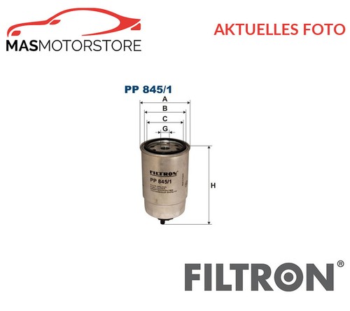 Kraftstofffilter filtron - kraftstofffilter,