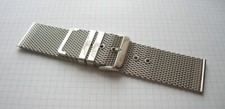 EDELSTAHL MILANAISEUHRBAND MIT DORNSCHLIESSE Stärke 2,8 mm ANSCHLUSSBREITE 30 mm