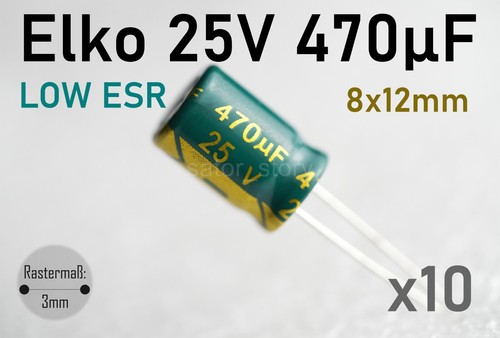 Stück 470uf 25v - 470uf,