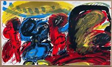 Walter Stöhrer  Signierter nummerierter Original Siebdruck von 1968 - Informel