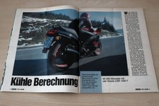 Motorrad 22/1988 Wirklich gut? Honda CBR 1000 F im 40TKM-Dauertest auf 6 Seiten