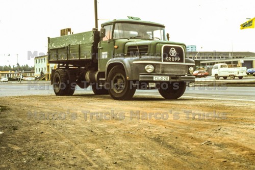 Lkw foto krupp baukipper - lkw,