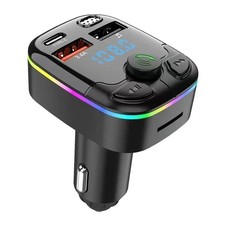 Auto Ladegerät FM Transmitter Bluetooth 5.0 PD Type-C Dual USB MP3 Player