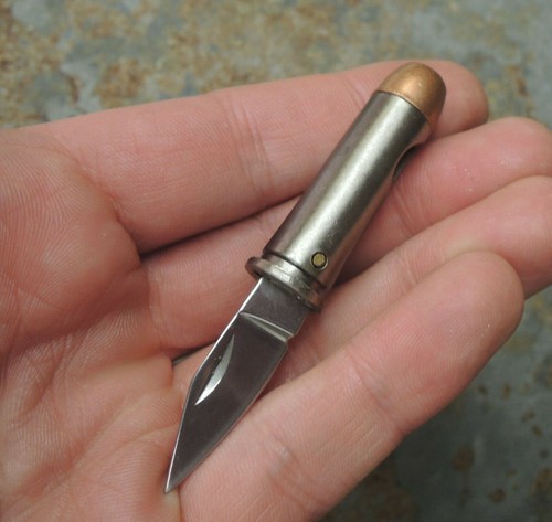 Bullet knife magnum - knife, .44