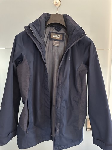 Doppeljacke 3in1 jack wolfskin - doppeljacke,