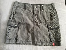 Rock von edc by esprit Gr. 38 Grau AnthrazitCargo Rock Neu