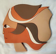 Wandbild aus Ton  - Handarbeit - von 1994 - 15x16,5cm