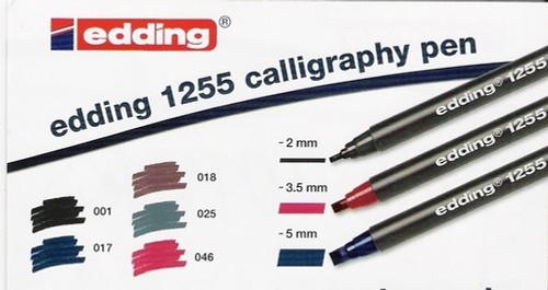 Edding 1255 calligraphy pen - 1255,