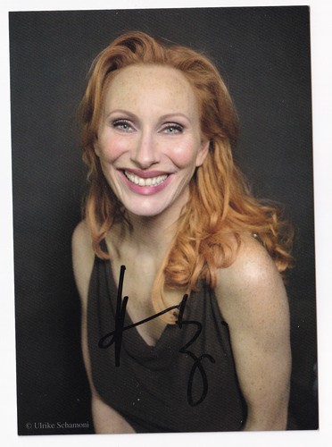 Andrea sawatzki autogrammkarte - andrea,