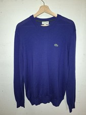 Pullover Strickpullover Lacoste Blau Royal Klassisch L