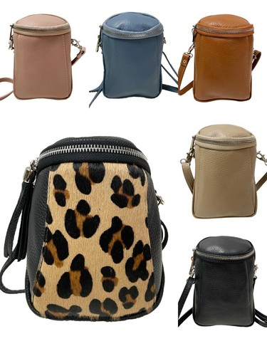 Damen leder tasche - leder,
