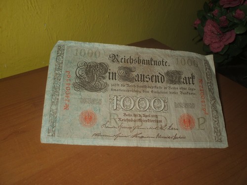 Alter zaster banknote - alter,