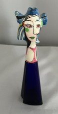 Flakon Marina Picasso Eau de Parfum Chapeau Bleu, 75ml, 1994, leer