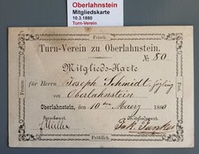 Oberlahnstein Mitgliedskarte