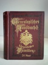 Deutsches geschlechterbuch - deutsches,