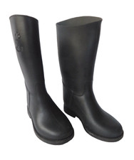 chice FOUGANZA Reitstiefel Gr. 26 schwarz Kinder Stiefel Galoschen Gummistiefel