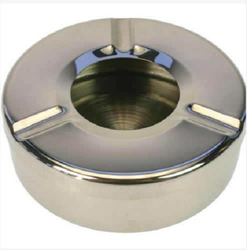 Edelstahl aschenbecher mit - aschenbecher,