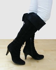 Tolle Wildleder High-Heel