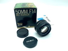Minolta MD Rokkor 50mm 1:1.4
