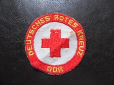 Aufnäher DRK-Deutsches Rotes Kreuz der DDR,gestickt