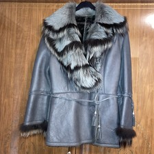 Lammfell Damenjacke Reisler Gr.XL, grau