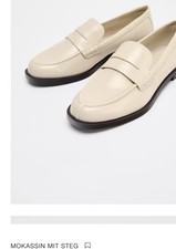 Zara Damen Schuhe, Größe 37, Weiß