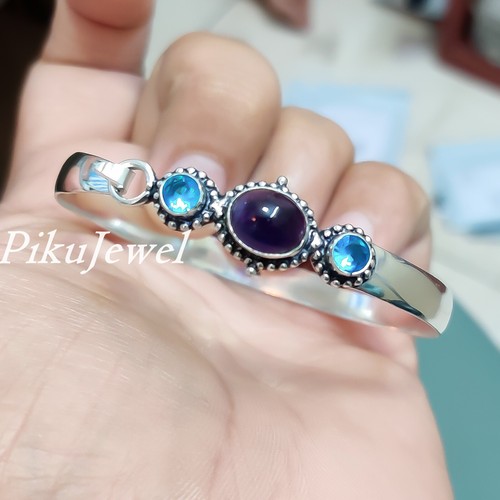 Amethyst blautopas edelstein - blautopas,
