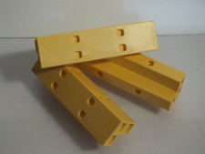 Playmobil Verbinder4324  Wandelement Ecke 12 cm gelb Schule Ersatzteil