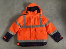 elysee 22707 PHILIPP Warnschutz-Außen-Jacke leuchtorange/marine Größe XL