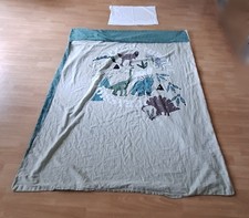 Bettwäsche Set Decken Bezug Hülle + Kissen Bezug Dinosaurier Dinos