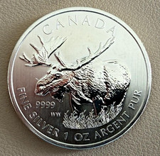 1 Unze Silber Kanada Wildlife