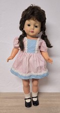 Alte Kunststoff Puppe ES Doll 68 cm Schlafaugen Stimme Sammler Vintage 