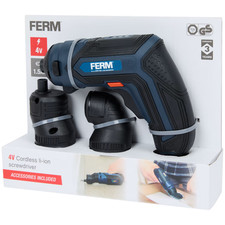 FERM Akkuschrauber 4 V | 1,5 Ah