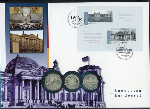 Numisbrief bundestag - numisbrief, /