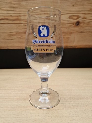German beer glass barenbrau - glass,